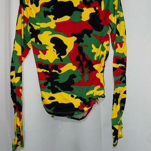 African colors long sleeve shirt!
